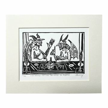 Tamsyn Swingler Original Linocut