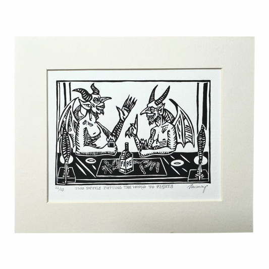 Tamsyn Swingler Original Linocut