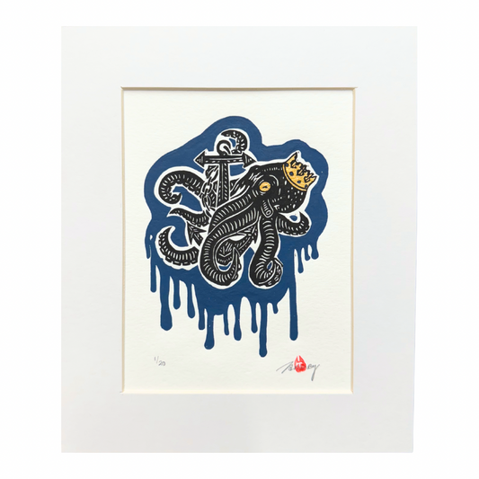 Tamsyn Swingler Original Linocut