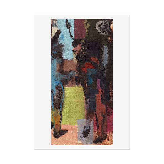 Chris Bruce Fine Art Print of Painting • Players
