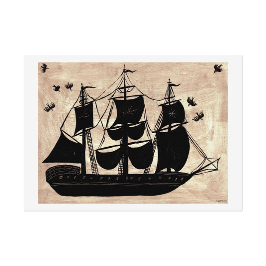 Tabby Booth Fine Art Print of Painting • SHIP 1