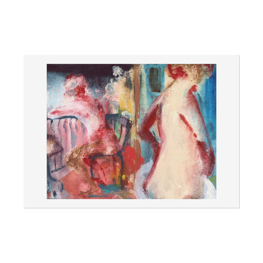Chris Bruce Fine Art Print of Painting • Balcony