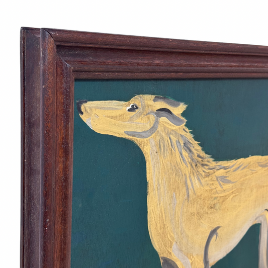 James Heslip Original Painting Wooden Frame