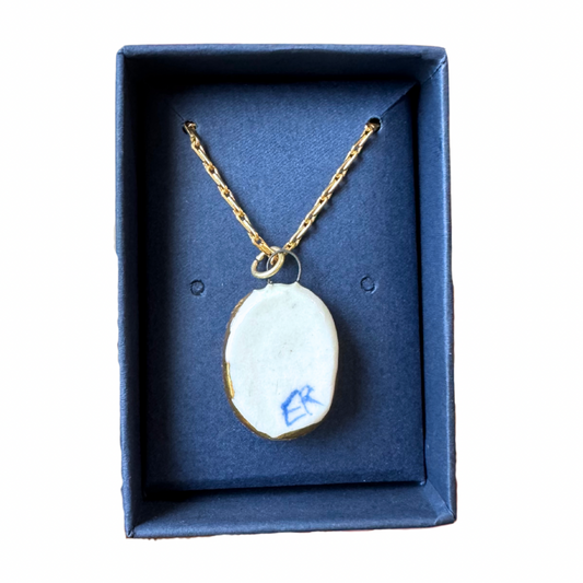 Eloise Rose Handmade Porcelain Pendant Necklace