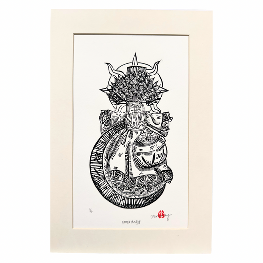 Tamsyn Swingler Original Linocut