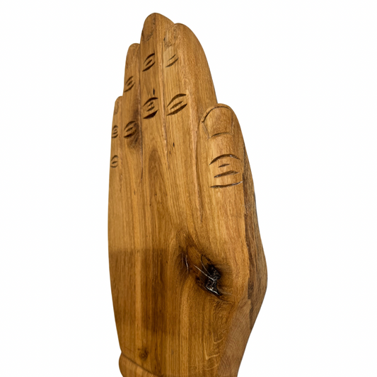 James Heslip Original Hand-Carved Wooden Sculpture