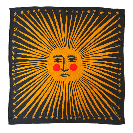 Tabby Booth Hermes Quality 100% Silk Solstice Scarf