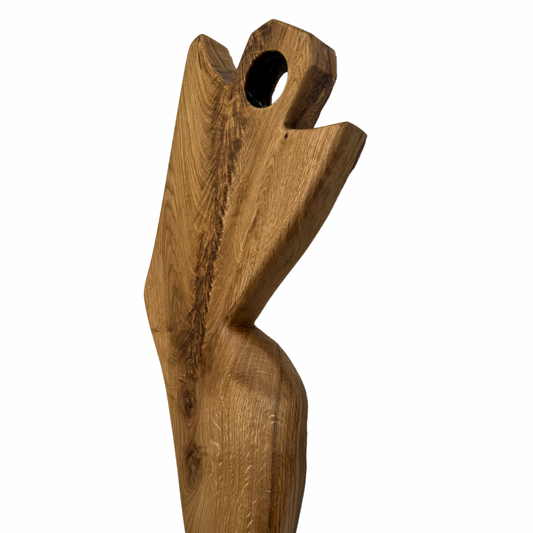 James Heslip Original Hand-Carved Wooden Sculpture