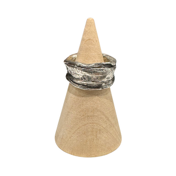 Joelle Poulos Hand Crafted Silver Ring