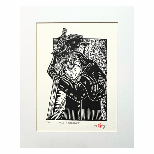 Tamsyn Swingler Original Linocut