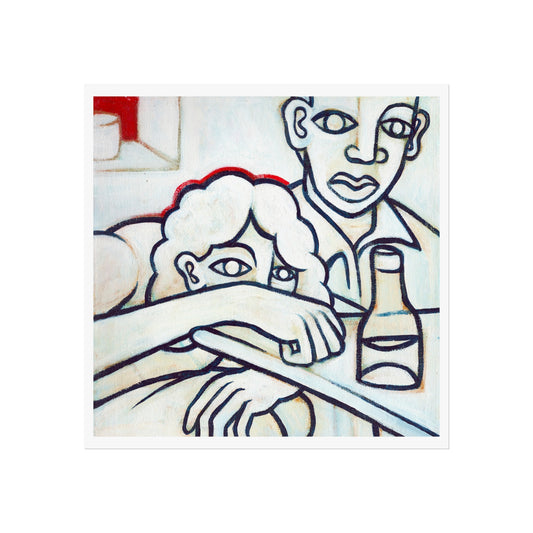 Vaughan Baker Fine Art Print of Painting • Lived On Bars