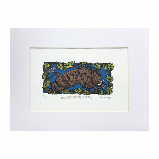 Tamsyn Swingler Original Linocut