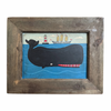 Steve Camps Original Framed Whale Painting