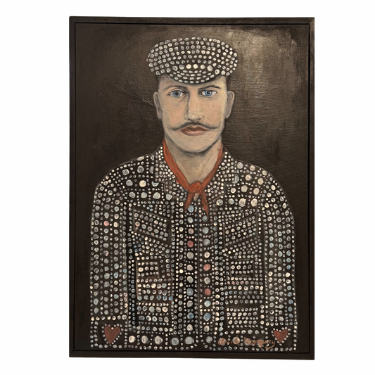 Gary Ray Smith Original Painting ‘Pearly King Two’