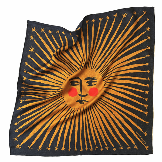 Tabby Booth 100% Silk Solstice Scarf