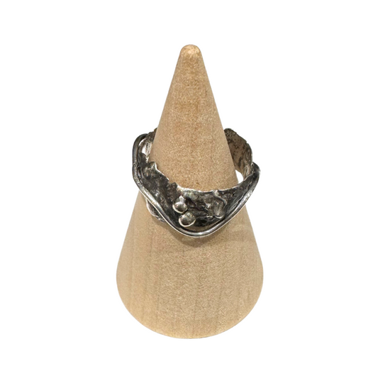 Joelle Poulos Hand Crafted Silver Ring