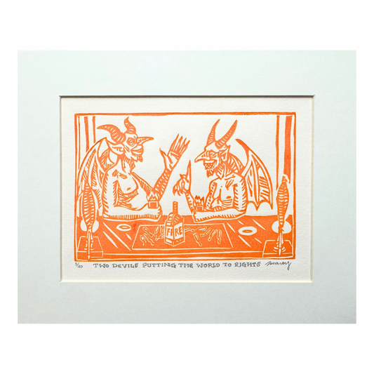 Tamsyn Swingler Original Linocut