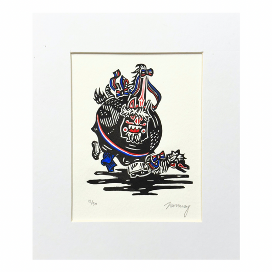 Tamsyn Swingler Original Linocut