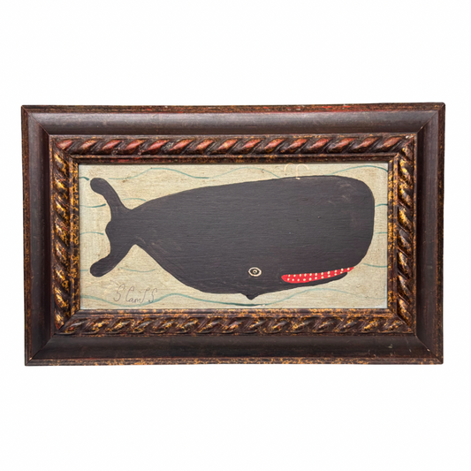 Steve Camps Original Framed Whale Painting