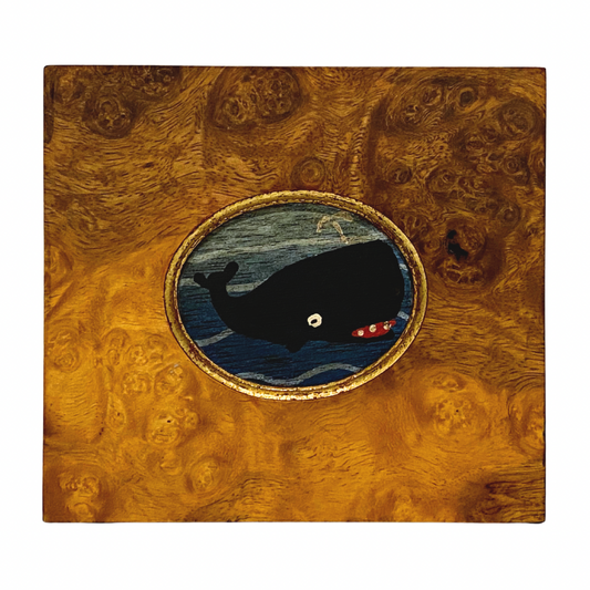 Steve Camps Original Framed Whale Painting