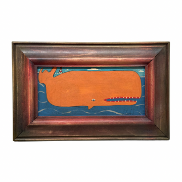 Steve Camps Original Framed Whale Painting