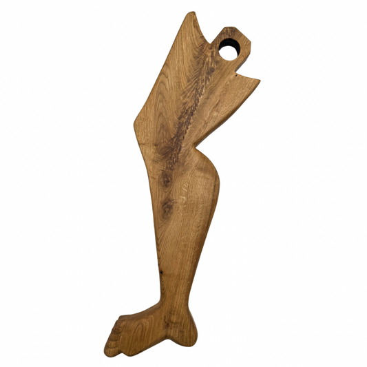 James Heslip Original Hand-Carved Wooden Sculpture