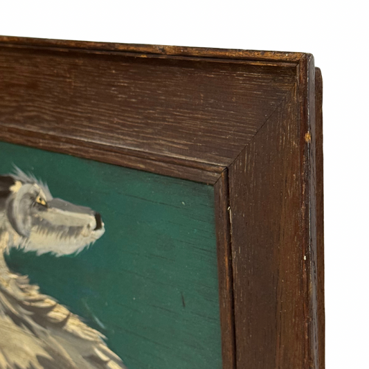 James Heslip Original Painting Wooden Frame