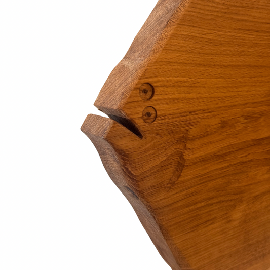 James Heslip Iroko Flat Fish Chopping Board