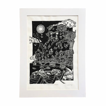 Tamsyn Swingler Original Linocut