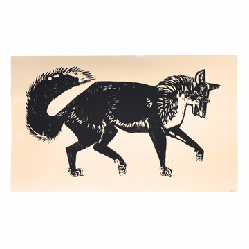 James Heslip Original Woodblock Handprint