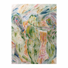 Chloe Bonfield Original Painting On Vintage Bed Linen