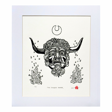 Tamsyn Swingler Original Linocut
