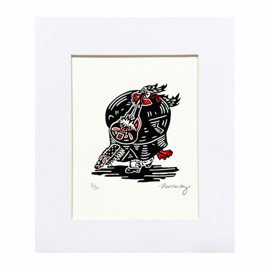 Tamsyn Swingler Original Lino Print