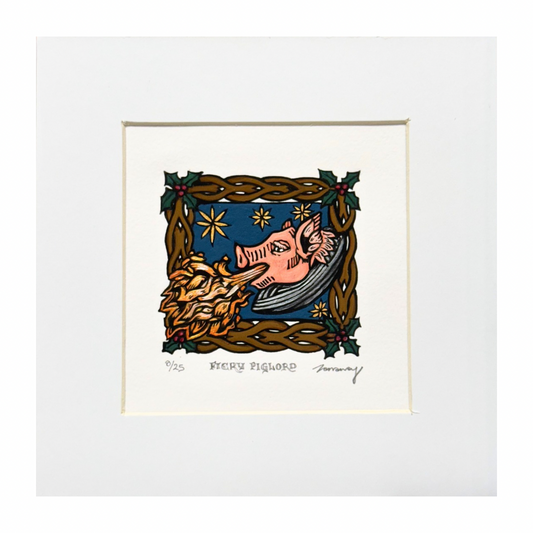 Tamsyn Swingler Original Lino Print
