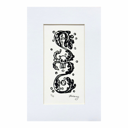 Tamsyn Swingler Original Lino Print