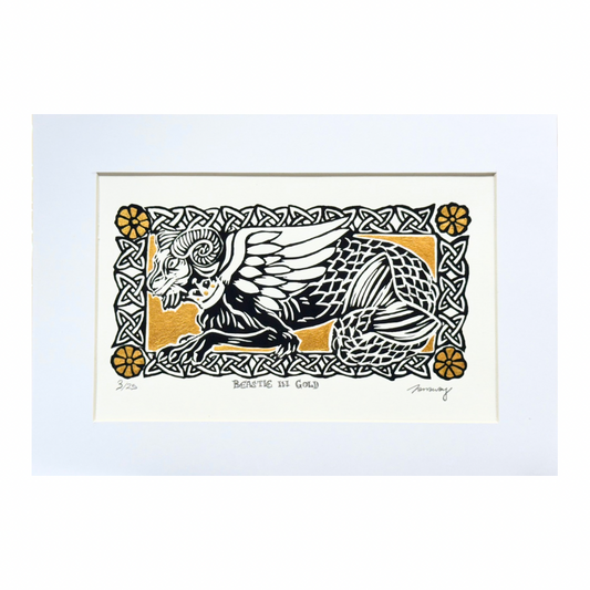 Tamsyn Swingler Original Lino Print