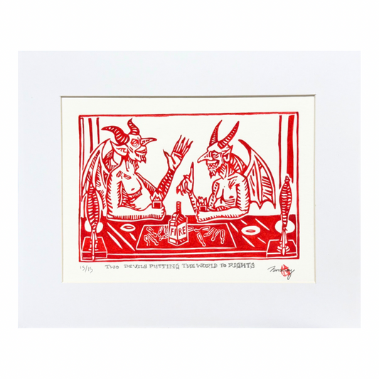 Tamsyn Swingler Original Lino Print