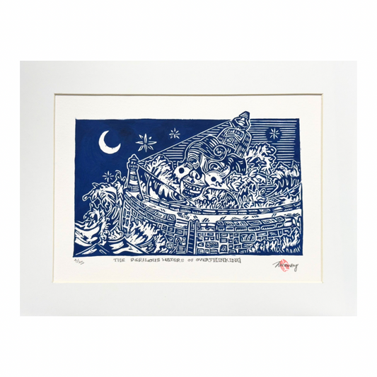 Tamsyn Swingler Original Linocut