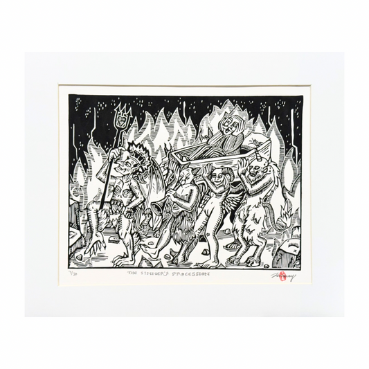 Tamsyn Swingler Original Linocut