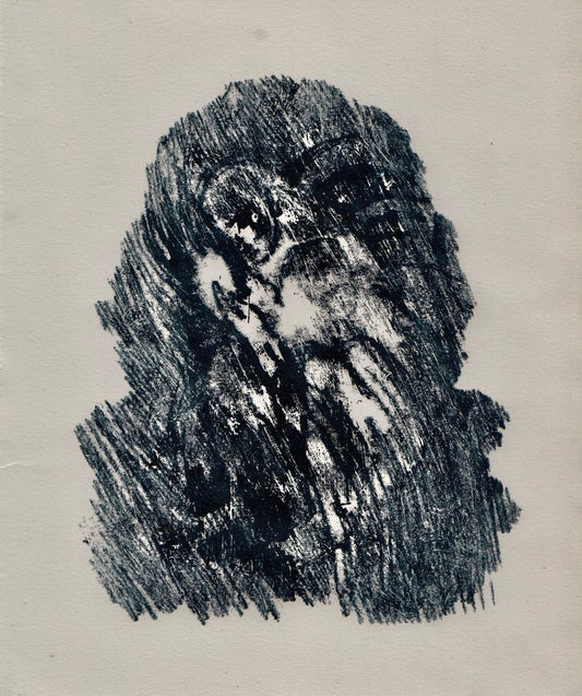 Zoe Cerys Original Framed Monotype • Sterren