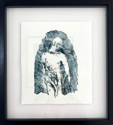 Zoe Cerys Original Framed Monotype • Forest