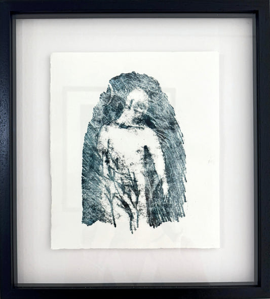 Zoe Cerys Original Framed Monotype • Forest