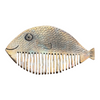 Natasha Ratcliffe Hand Cast Bronze Fish Hair Comb
