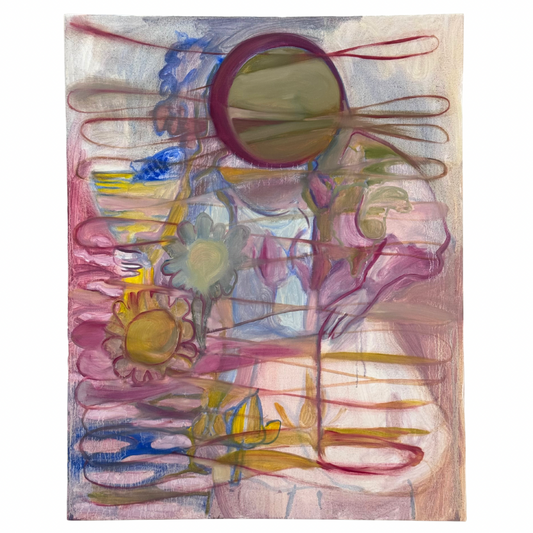 Chloe Bonfield Original Painting on Canvas • The Page of Cups