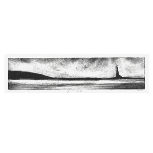 Niamh Spink ‘Light in the Storm’ Monotype
