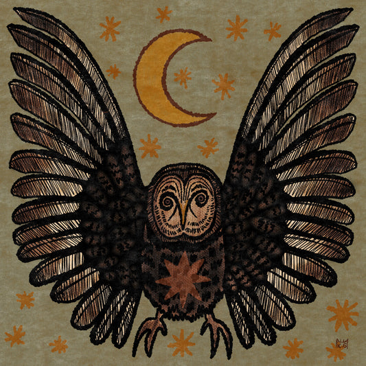 Katy Gusterson - Owl - Fine Art Print