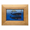 Steve Camps Original Framed Whale Painting