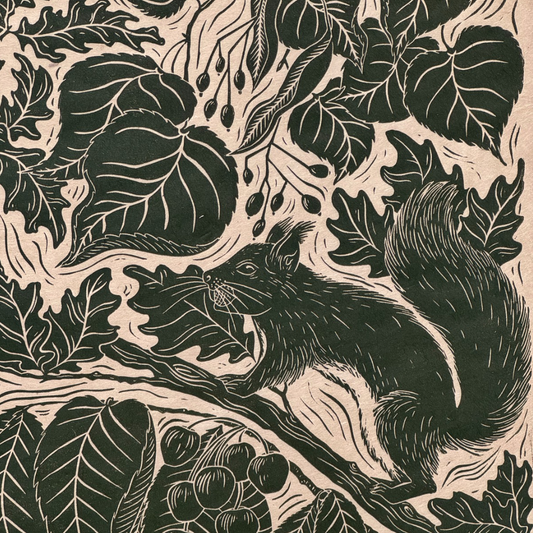 Emma Reith Original Linocut
