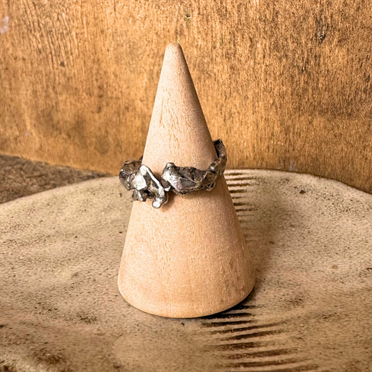 Joelle Poulos Hand Crafted 925 Silver Ring