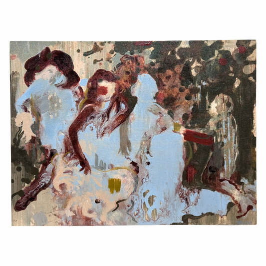 Chris Bruce Original Painting • Country Folk